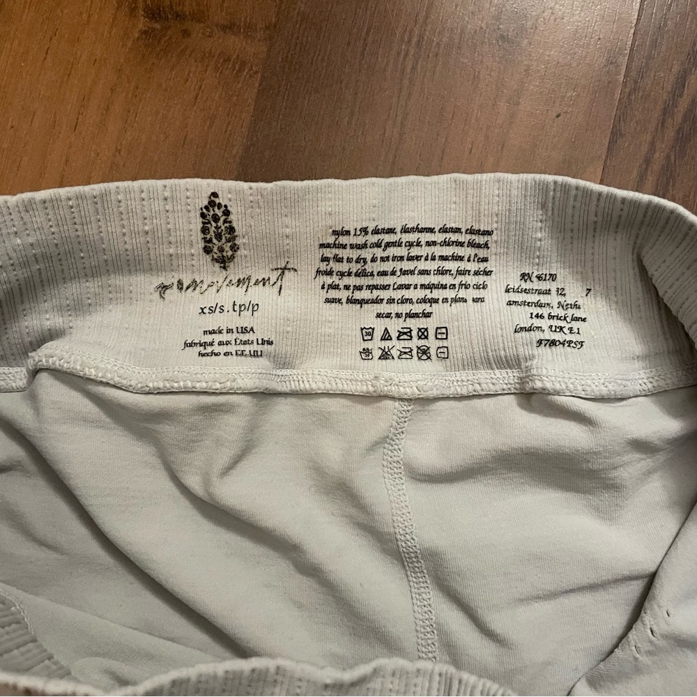NWT Free People Good Karma Micro Shorts - Picture 4 of 6